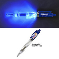 Light Up Pen with BLUE Color LED Light